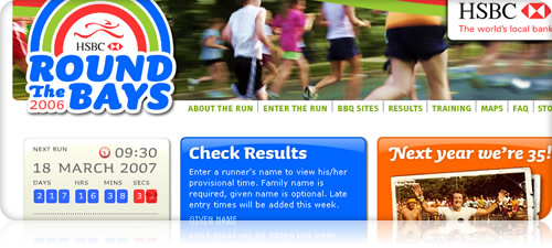 New site for Round the Bays