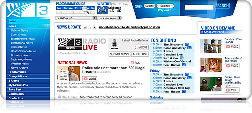 New-look site for TV3