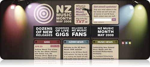New site for Music Month