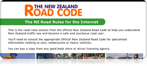 NZ Road Code