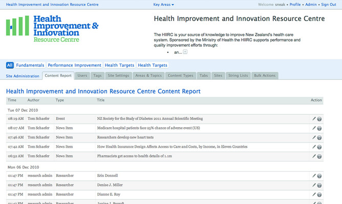 Website image