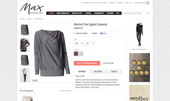 Website image