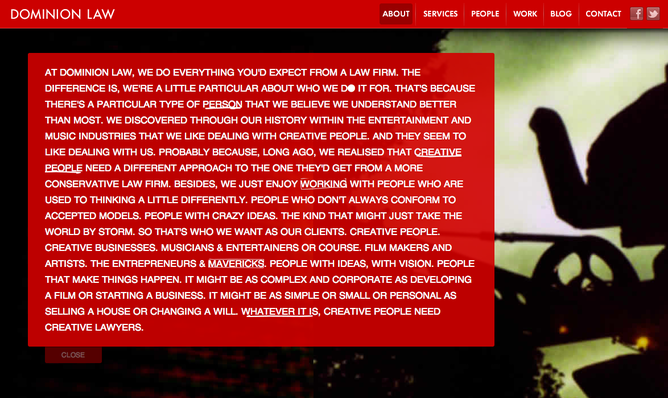 Website image