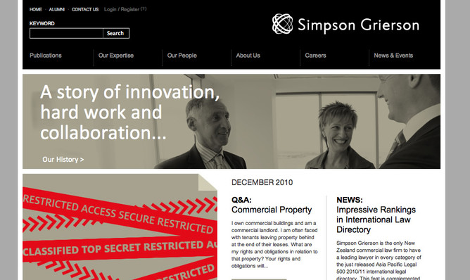 Website image