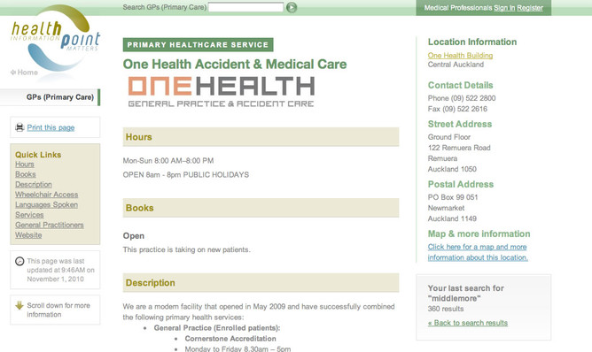 Website image