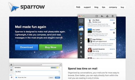 Sparrow Mail